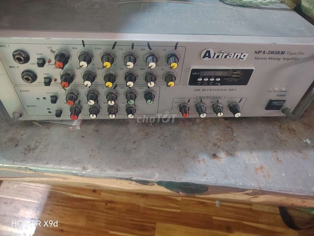 Amply Arirang SPA-203EB Xám. Mua bán Tivi, Âm thanh tại Quận Gò Vấp Tp Hồ Chí Minh được đăng bởi Shushi hình 1