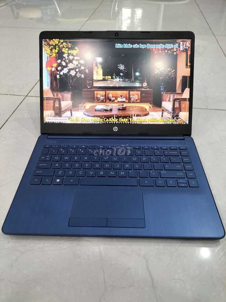 HP 14 cf2111wm Celeron N4120 14 inch 4GB Xanh đậm. Mua bán Laptop tại Thành phố Vĩnh Long Vĩnh Long được đăng bởi Thanh Duy hình 1