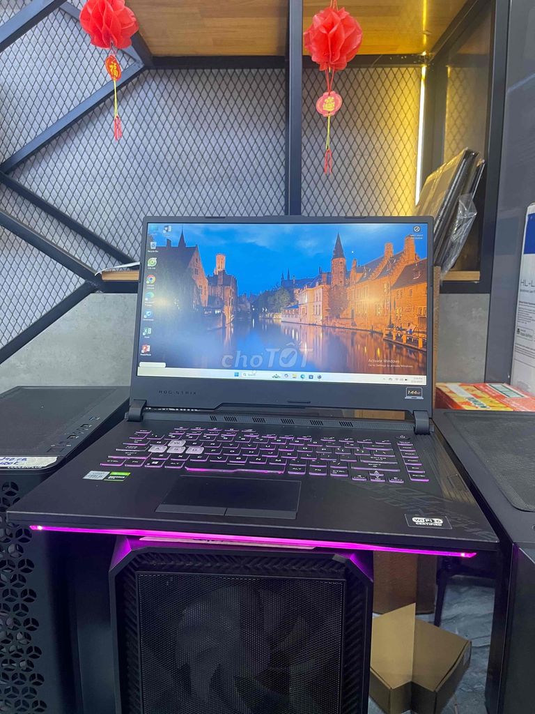 Laptop Asus Gaming Rog Strix G512 mới keng