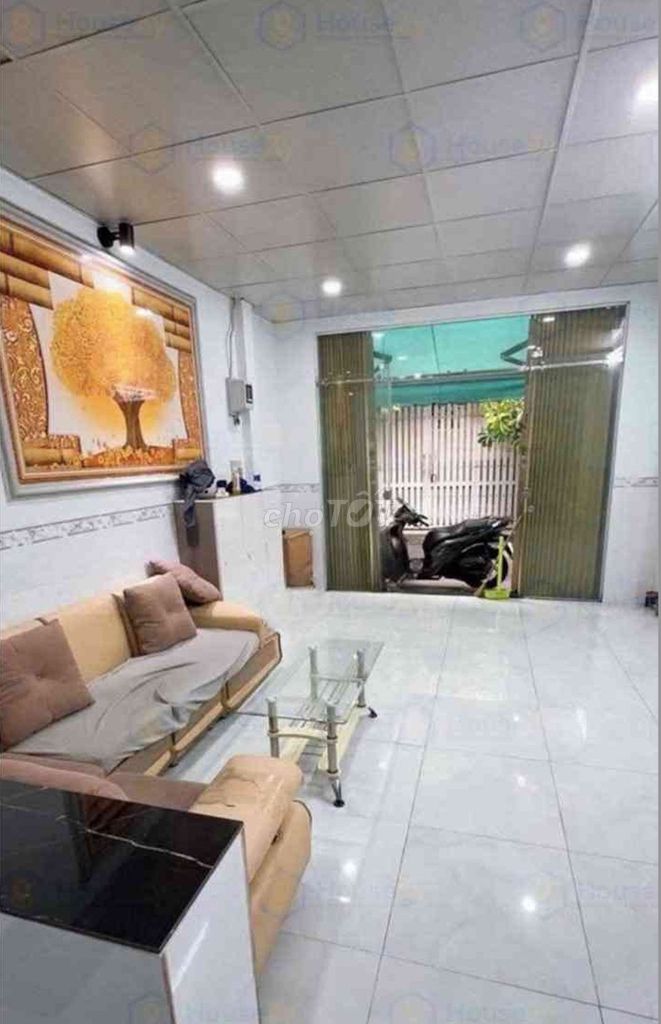 Дом в автомобильном переулке Quang Trung, QT1196/99/3, 32м², 2 этажа, около 3.7 млрд