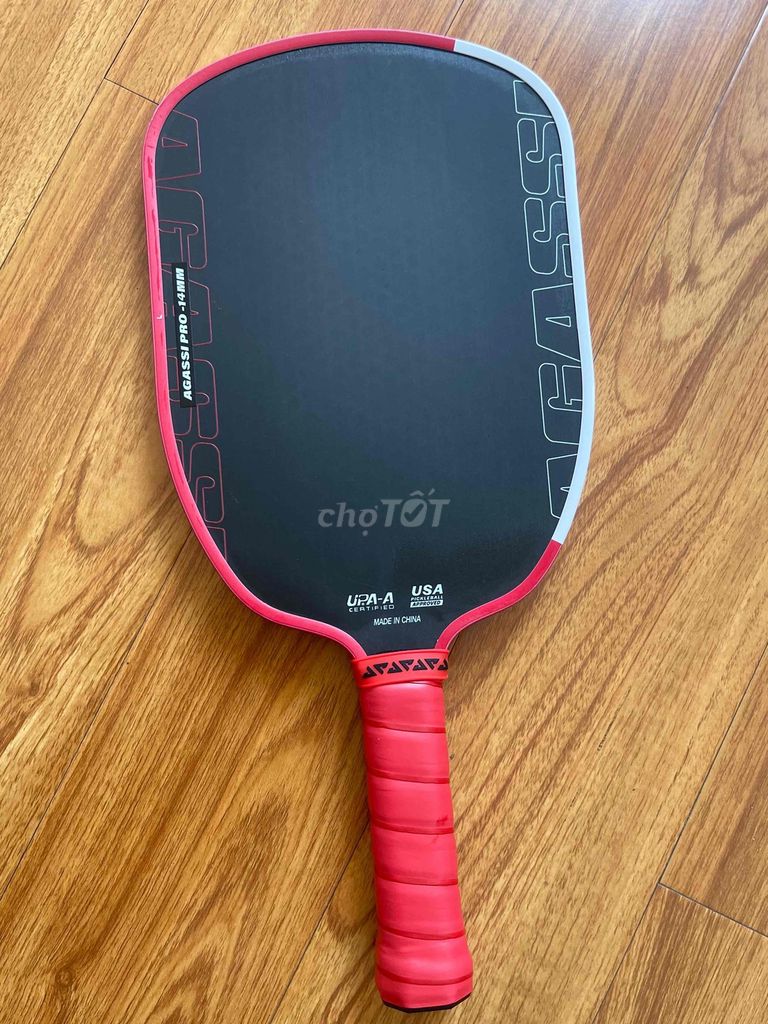 Vợt Pickleball Agassi Carbon Đen Đỏ. Mua bán Đồ thể thao, Dã ngoại tại Thành phố Hội An Quảng Nam được đăng bởi Huân hình 1