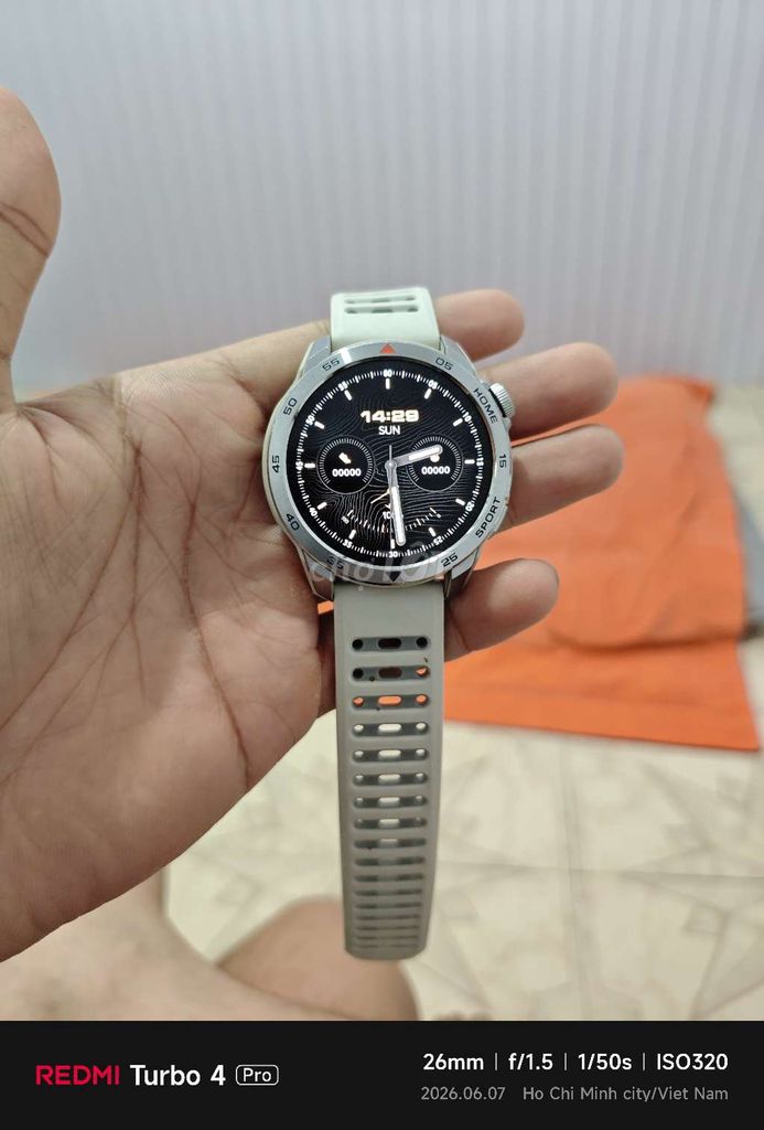 Mibro GS Pro Trắng. Mua bán Thiết bị đeo thông minh tại Quận 5 Tp Hồ Chí Minh được đăng bởi Kiet hình 1