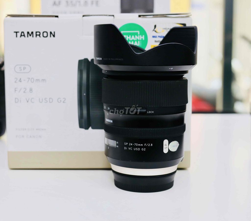 Ống kính Tamron 24-70mm F/2.8 DI VC USD G2 fullbox