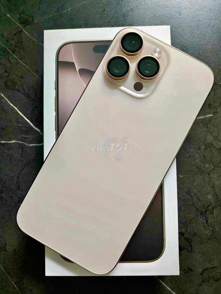 iPhone 16 Pro Max 256G Gold FULLBOX NEW APPLE 2025. Mua bán Điện thoại tại Quận 10 Tp Hồ Chí Minh được đăng bởi iStockHCM hình 1