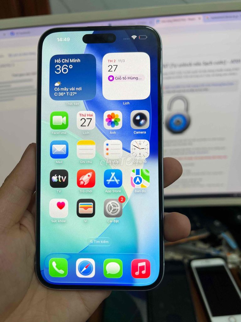 iPhone 15 Plus 128GB lock 99% sof olet. Mua bán Điện thoại tại Quận Lê Chân Hải Phòng được đăng bởi hoang anh hình 1