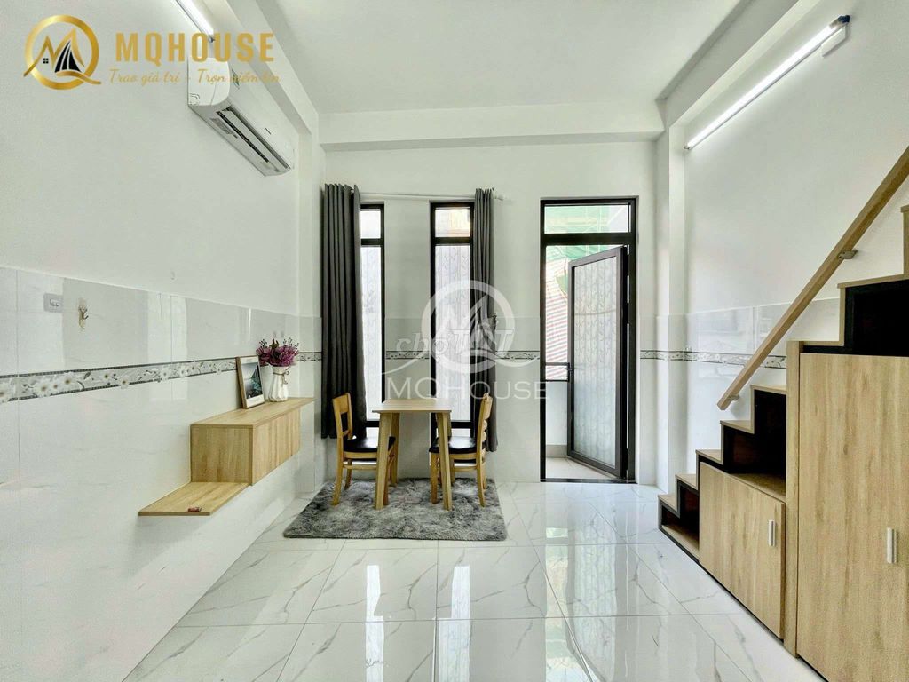 🌈 Duplex - full nội thất, thoải mái ở 4 bạn. Ngay Etown Cộng Hoà.