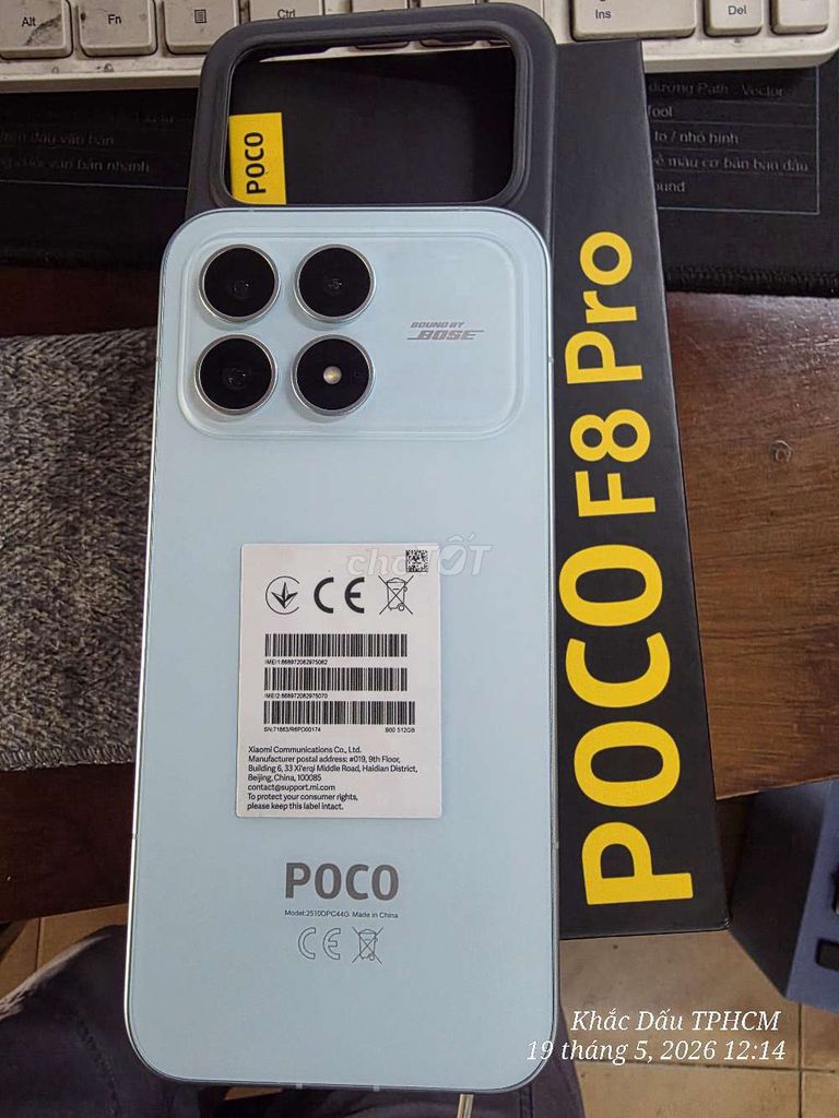 POCO F8 Pro 512GB Xanh nhạt 99.9%. Mua bán Điện thoại tại Quận Gò Vấp Tp Hồ Chí Minh được đăng bởi giang hình 1