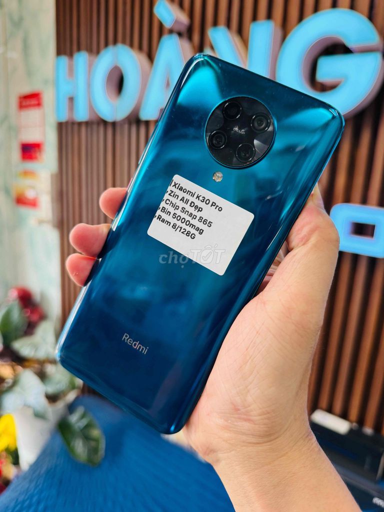 Xiaomi K30 Pro 128GB Xanh. Mua bán Điện thoại tại Thành phố Huế Thừa Thiên Huế được đăng bởi Hoàng Lộc Smartphone  hình 1