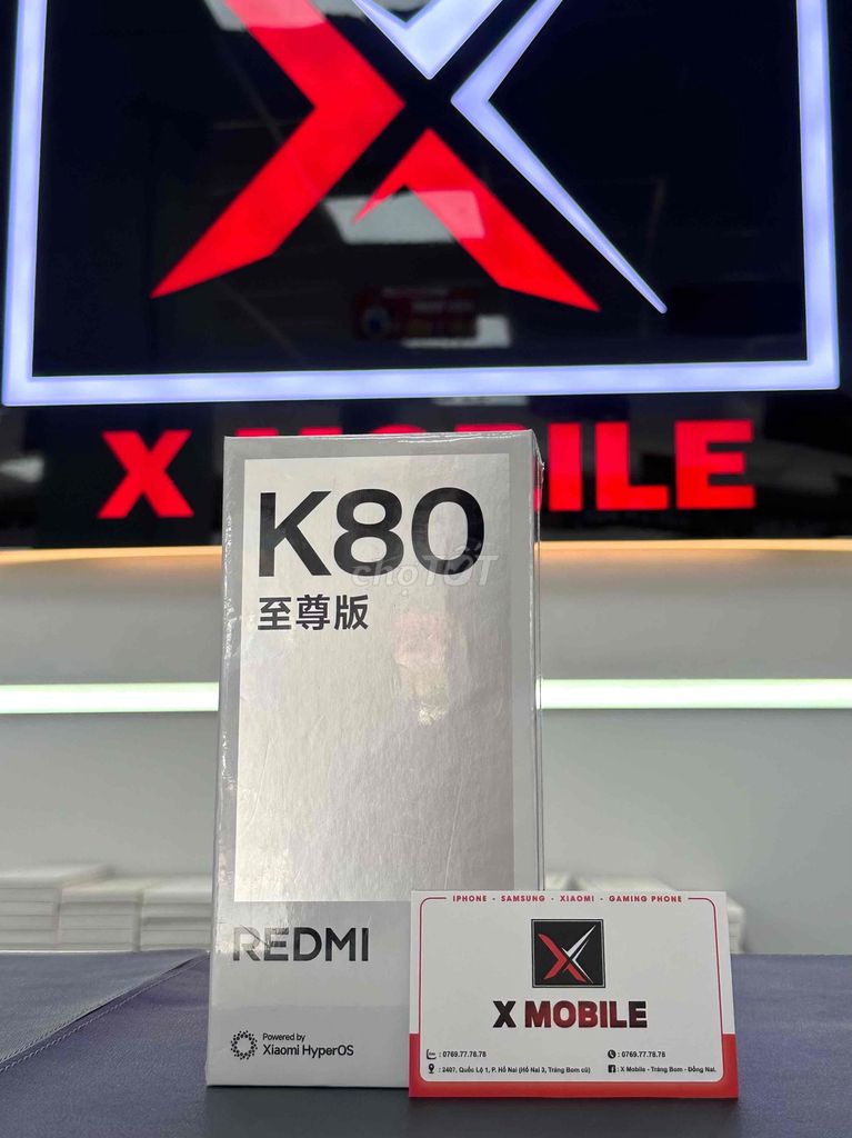 K80 ULTRA 12/256GB - MÁY KHỎE CHÍP MẠNH -MÀN 144HZ. Mua bán Điện thoại tại Huyện Trảng Bom Đồng Nai được đăng bởi X Mobile Trảng Bom hình 1