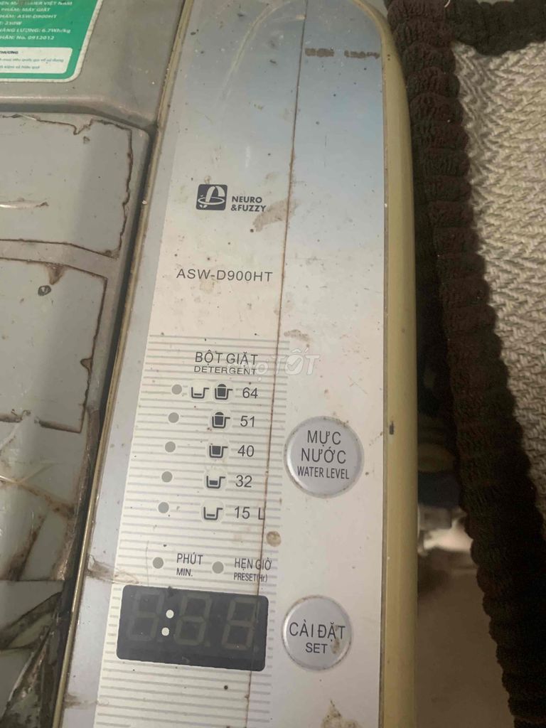 Máy giặt Sanyo ASW-D900HT Xám board. Mua bán Máy giặt tại Thành phố Cà Mau Cà Mau được đăng bởi Chí Hùng hình 1