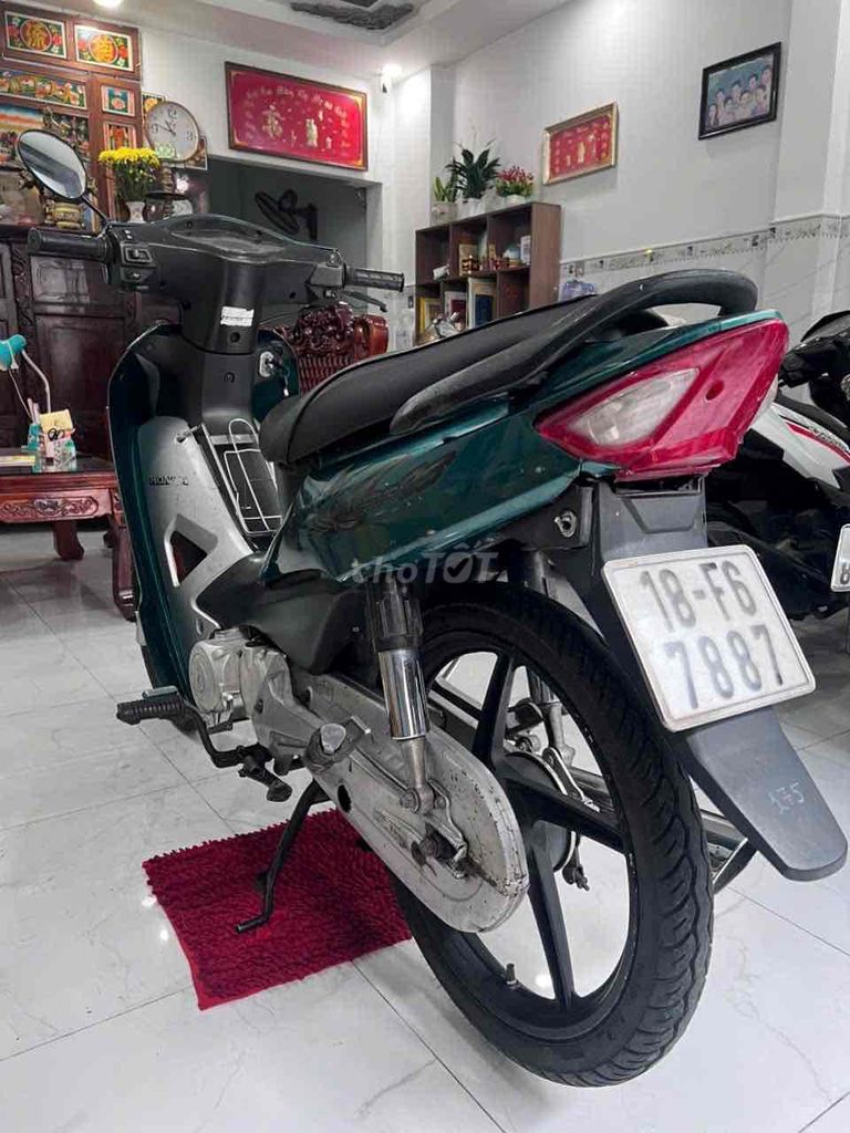 Honda Wave 100cc, бирюзовый
