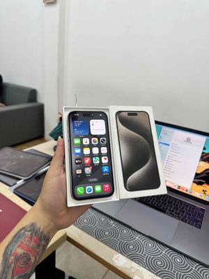 iPhone 15 Pro Max Vn/a 256G Titan Zin Áp Full CN