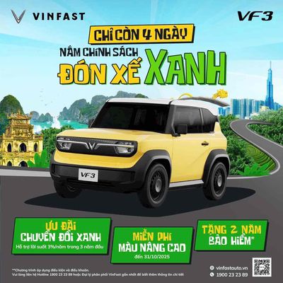VinFast VF3 2025. Mua bán Ô tô tại Thành phố Vĩnh Long Vĩnh Long được đăng bởi Hữu Tuấn