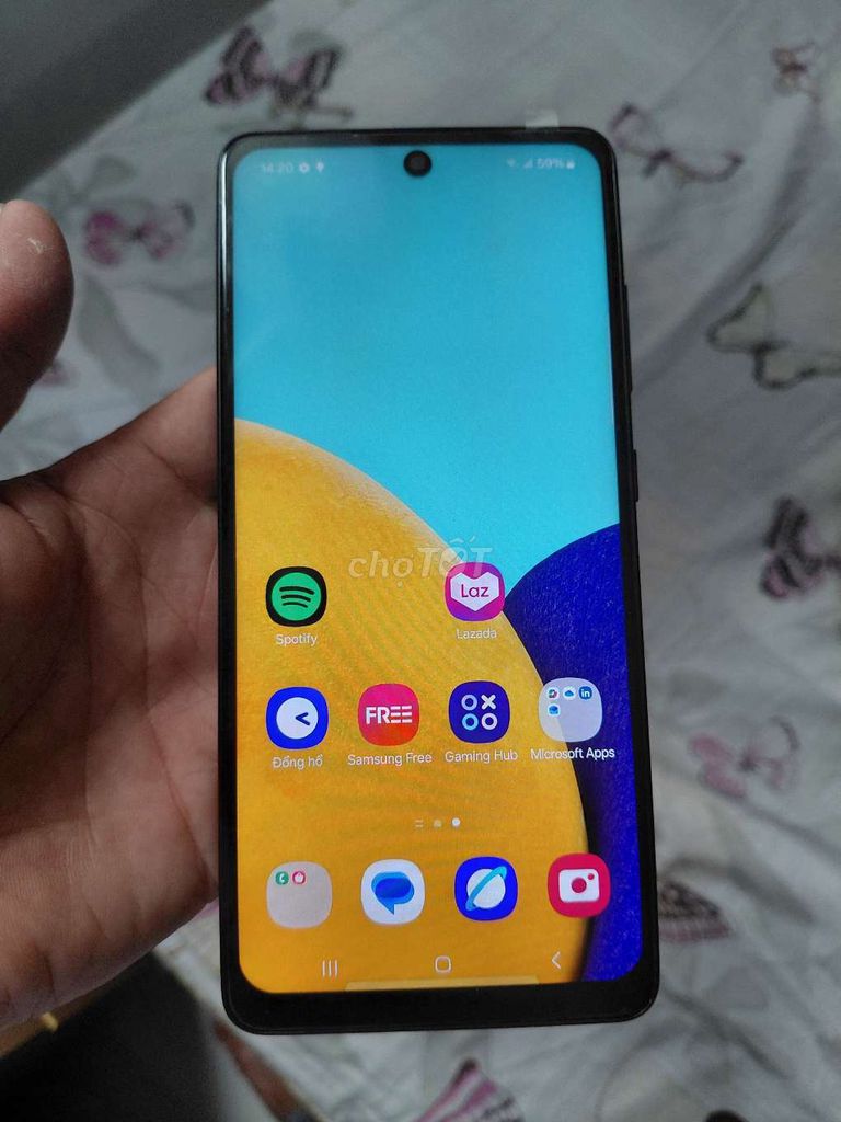 Samsung Galaxy A52 5G 128GB Đen. Mua bán Điện thoại tại Thành phố Long Xuyên An Giang được đăng bởi Tuan hình 1