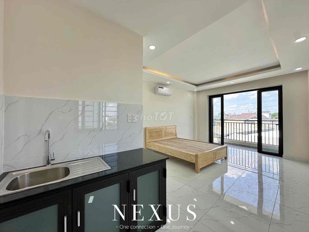 STUDIO BAN CÔNG MỚI XÂY 100% NHẬN 4 NGƯỜI 4XE_Lê Văn Khương Quận 12