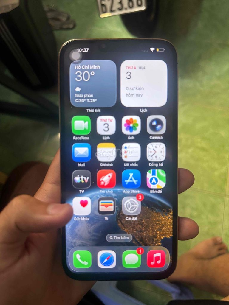 Apple iPhone 13 Pro Max Vàng Đã dùng. Mua bán Điện thoại tại Huyện Hóc Môn Tp Hồ Chí Minh được đăng bởi Phương Oanh hình 1