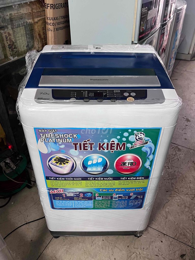 Máy giặt Panasonic 7kg 1tr5 Timeshock Platinum. Mua bán Máy giặt tại Quận 7 Tp Hồ Chí Minh được đăng bởi TH Điện lạnh giá rẻ siêu rẻ HCM hình 1