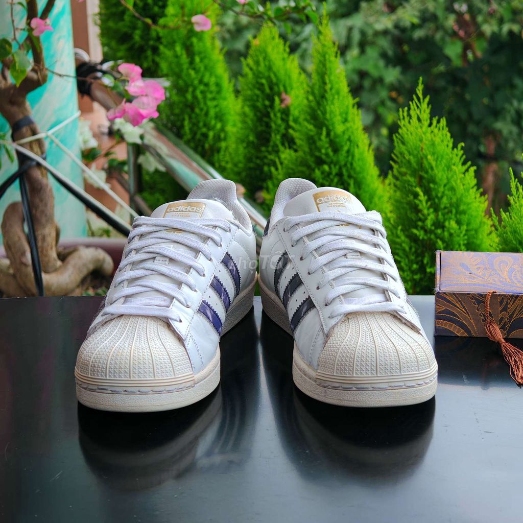 CHÍNH HÃNG][Mới 99%] Adidas Superstar Marble, 2t8 128412056