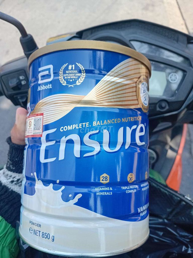 Sữa bột Ensure Complete Vani 850g. Mua bán Đồ ăn, thực phẩm và các loại khác tại Huyện Hóc Môn Tp Hồ Chí Minh được đăng bởi tân hình 1