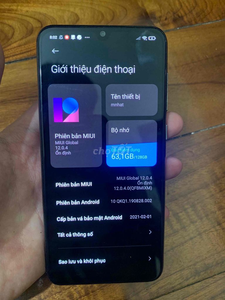 Xiaomi Mi 9 SE 128GB Đen. Mua bán Điện thoại tại Huyện Hoài Đức Hà Nội được đăng bởi nhật hình 1