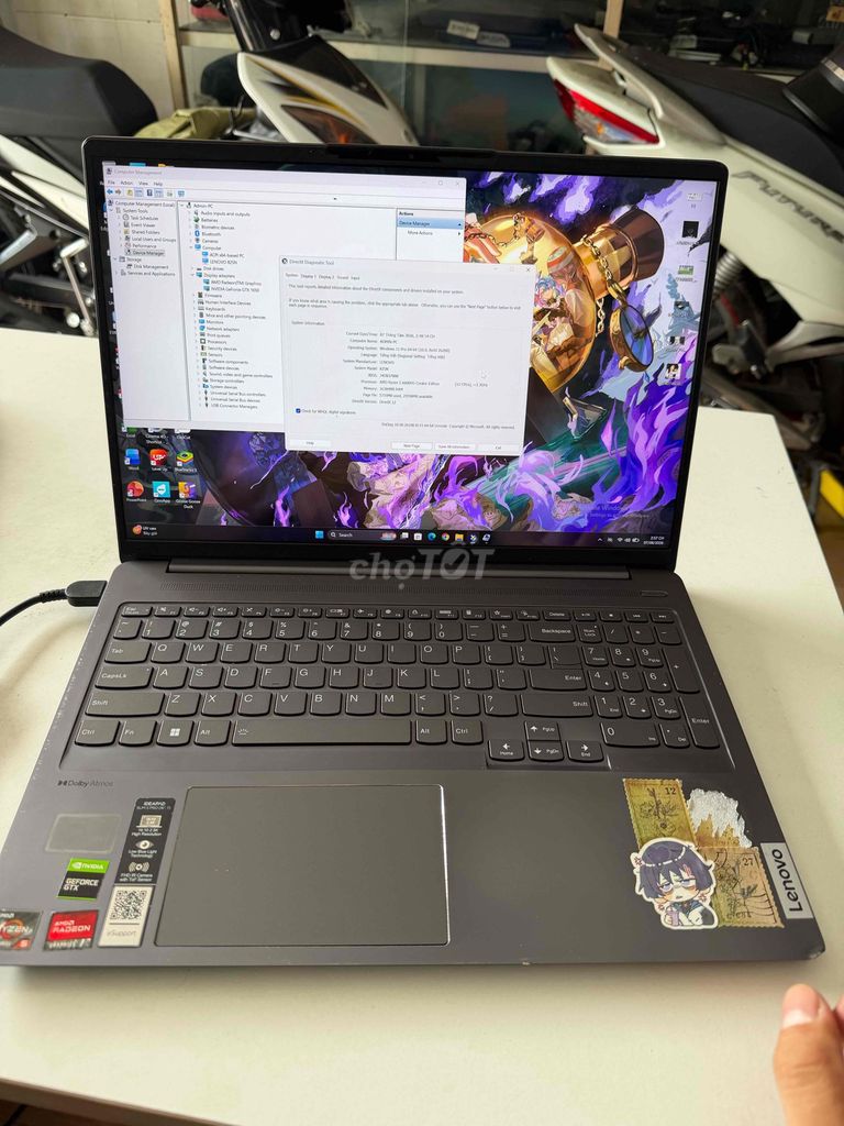 Lenovo Ideapad 5 Pro R5 6600HS 16GB/512GB Xám. Mua bán Laptop tại Quận Gò Vấp Tp Hồ Chí Minh được đăng bởi Cầm Đồ Cường Phát hình 1