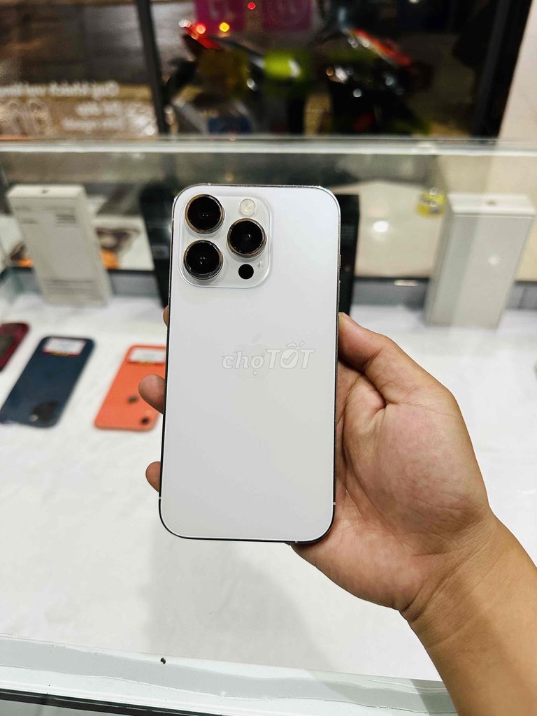 Apple iPhone 14 Pro 128GB Trắng Đã sử dụng. Mua bán Điện thoại tại Thị xã Phú Mỹ Bà Rịa - Vũng Tàu được đăng bởi BI TÁO PHƯỚC LẬP hình 1