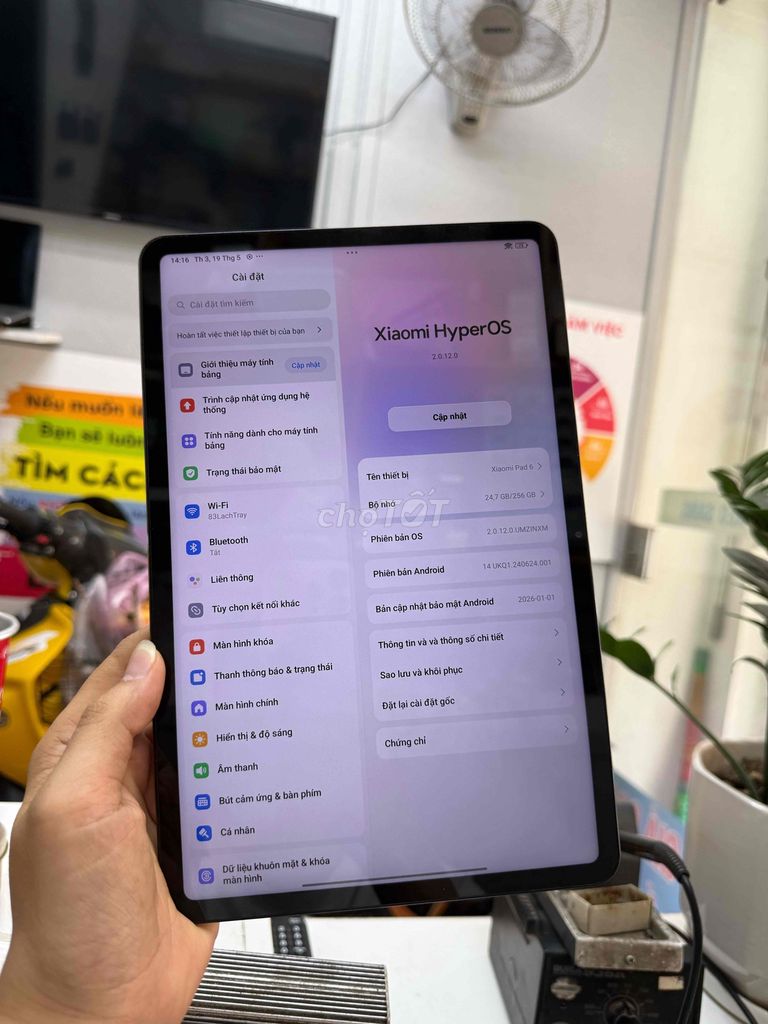 Xiaomi Pad 6 8GB/256GB Xám. Mua bán Máy tính bảng tại Quận Ngô Quyền Hải Phòng được đăng bởi Trần tuấn anh hình 1