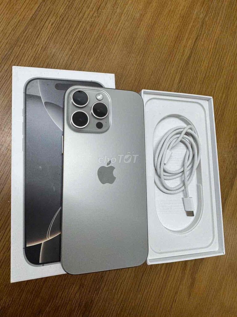 iPhone 16 Pro Max 256GB tự nhiên pin 94 zin óc áp.. Mua bán Điện thoại tại Quận Ninh Kiều Cần Thơ được đăng bởi Khải mobile hình 1