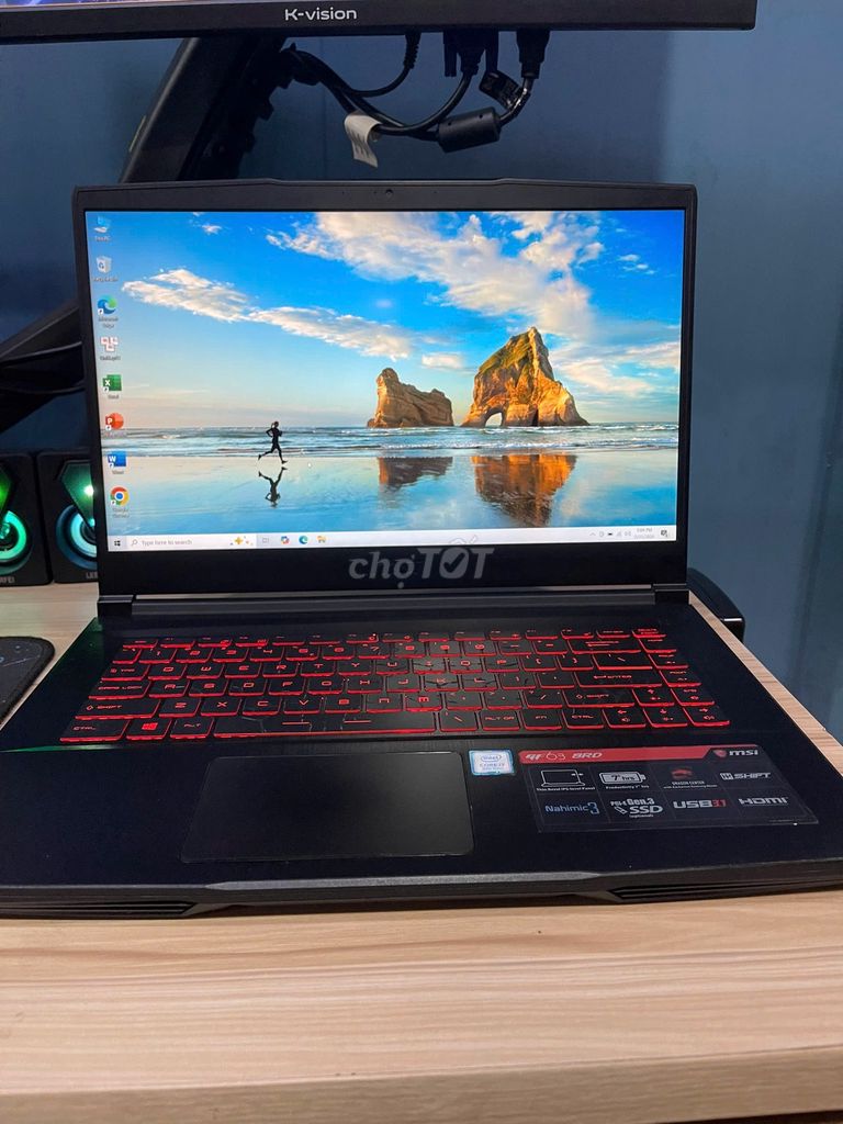 Laptop MSI Gaming i7-8th 16GB/256GB GTX 1050Ti. Mua bán Laptop tại Quận Gò Vấp Tp Hồ Chí Minh được đăng bởi KD Computer Shop hình 1