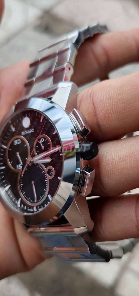 Movado Vizio 0606551 Chính Hãng Thụy Sỹ  đẹp 99%. Mua bán Đồng hồ tại Thị xã Phú Mỹ Bà Rịa - Vũng Tàu được đăng bởi Phan Quí hình 2