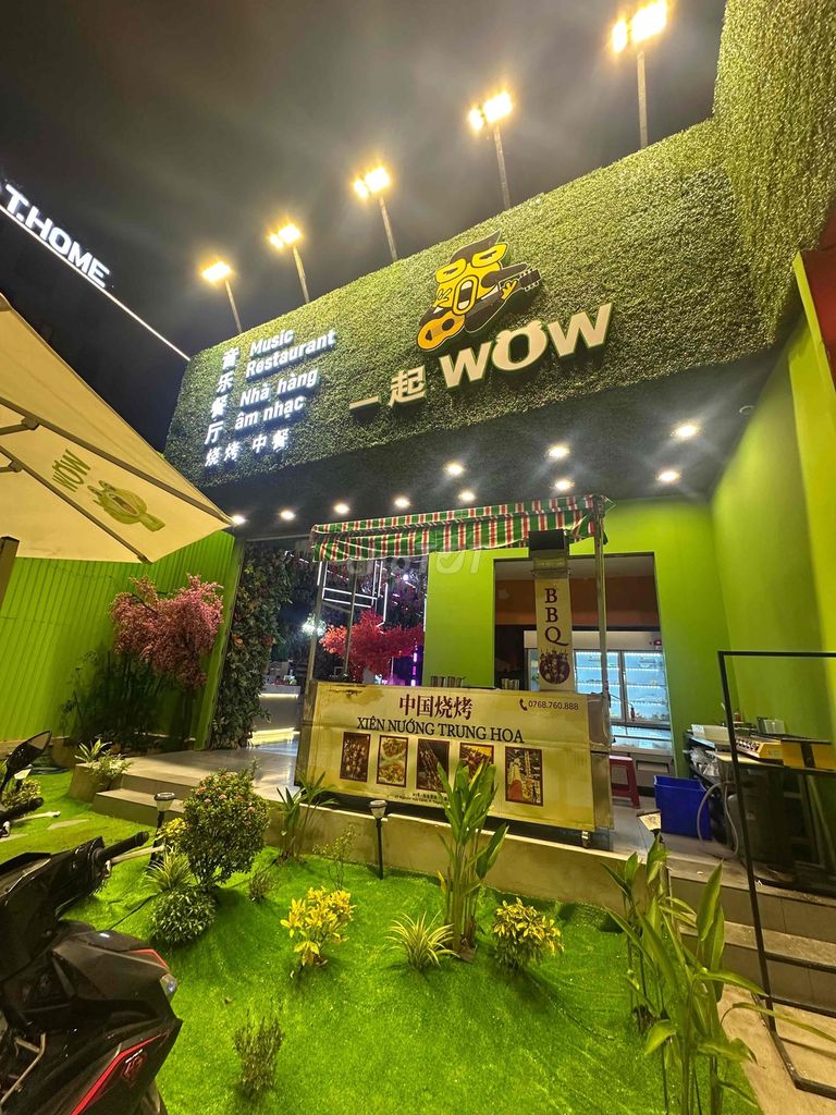 SANG NHƯỢNG NHÀ HÀNG WOW