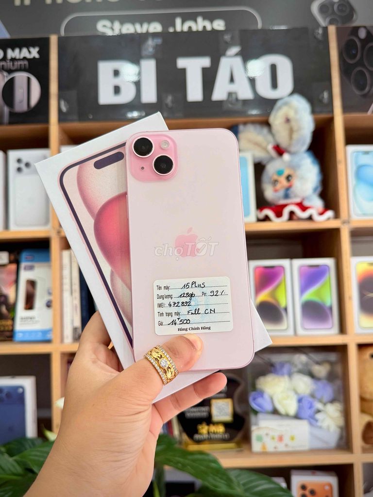 Apple iPhone 15 Plus 128GB Hồng. Mua bán Điện thoại tại Thành phố Long Xuyên An Giang được đăng bởi Bi Táo Store hình 1