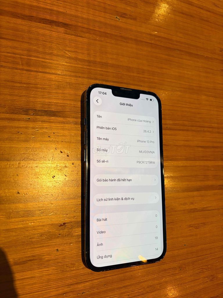 iPhone 13 Pro 128GB Xanh. Mua bán Điện thoại tại Huyện Chợ Gạo Tiền Giang được đăng bởi Hoàng Tiến hình 1