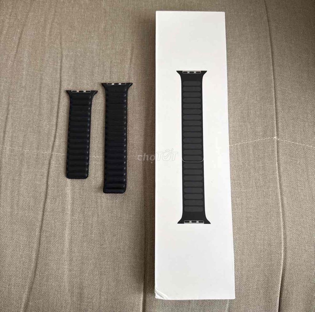 Dây đeo Apple Leather Link từ tính màu Midnight. Mua bán Thiết bị đeo thông minh tại Quận Cầu Giấy Hà Nội được đăng bởi vũ văn vạn hình 1