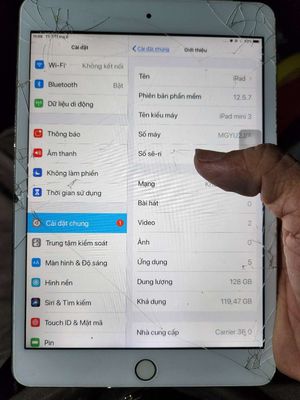 Apple iPad mini 3 128GB Vàng Đồng Đã qua sử dụng
