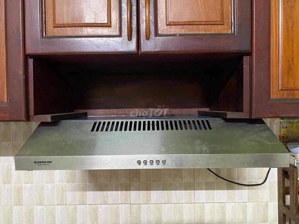 Máy hút mùi Sunhouse SHB6118I Bạc. Mua bán Nội thất, đồ gia dụng khác tại Thành phố Cao Lãnh Đồng Tháp được đăng bởi Quang Vinh hình 1