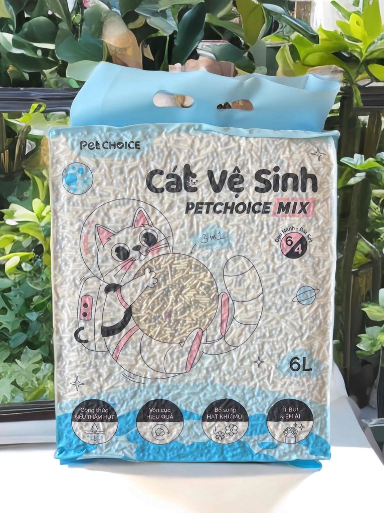 cát đậu nành mix Petchoice. Mua bán Phụ kiện, Thức ăn, Dịch vụ tại Quận 7 Tp Hồ Chí Minh được đăng bởi Minh hình 1