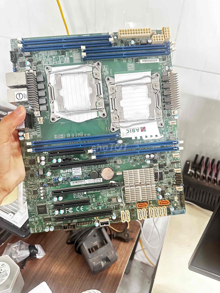 Bo mạch chủ Supermicro X10DRi-T. Mua bán Linh kiện (RAM, Card...) tại Huyện Châu Thành Tây Ninh được đăng bởi Tuan Anh hình 1