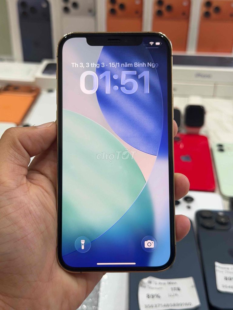 iPhone 12 Pro 128GB Vàng P100. Mua bán Điện thoại tại Thành phố Thủ Đức Tp Hồ Chí Minh được đăng bởi Táo Uy Tín Chuyên Cung Cấp Sỉ Và Lẻ Tuyển Công Tác Viên hình 1