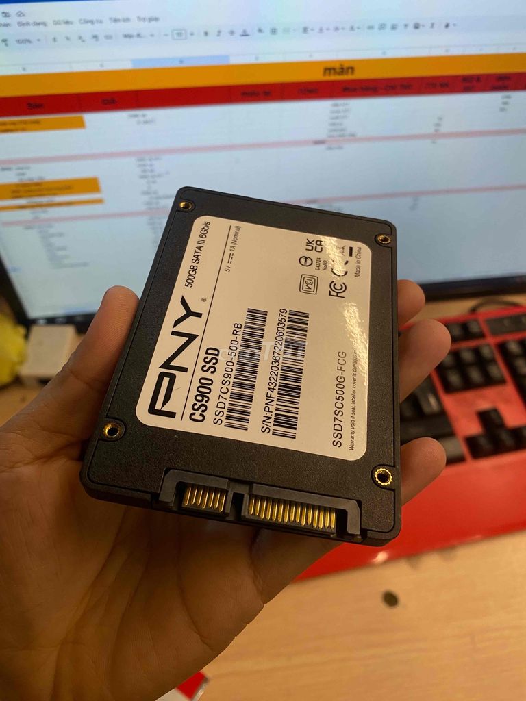 Ổ CỨNG SSD 500GB EM SẴN SL