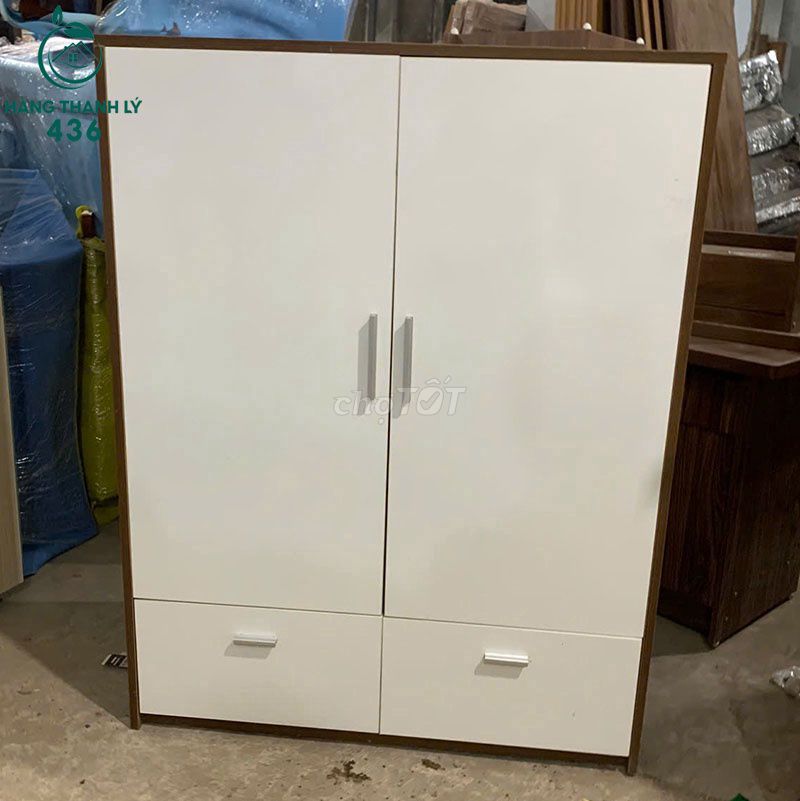 Tủ Quần Áo Gỗ Công Nghiệp Trắng 1m1 Cũ Còn Đẹp 90%. Mua bán Tủ, kệ gia đình tại Quận Tân Phú Tp Hồ Chí Minh được đăng bởi Công Ty TNHH TM DV INKPRO hình 1