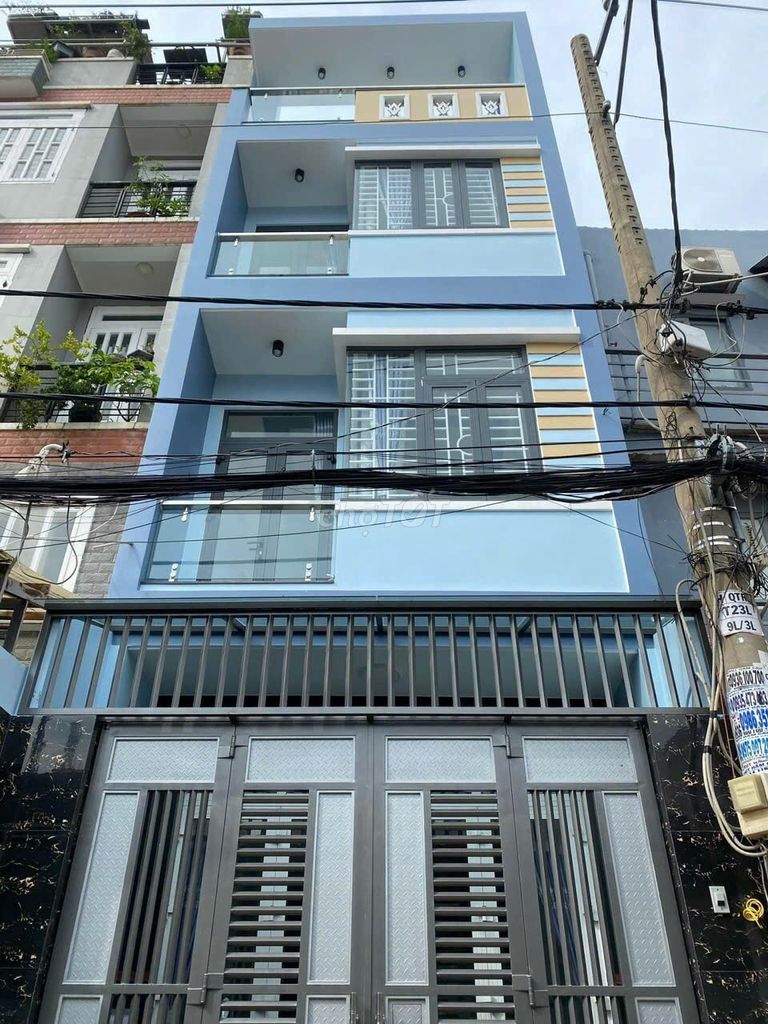 Cho thuê nhà 4 PN Quang Trung P11 - Gò Vấp - ngay chợ Hạnh Thông Tây
