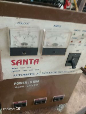 Ổn áp Santa 5 KVA. Mua bán Nội thất, đồ gia dụng khác tại Quận Cái Răng Cần Thơ được đăng bởi Trương bá Khán