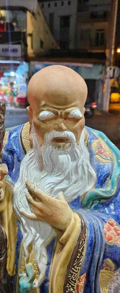 tượng Ông Thọ gốm xưa. Mua bán Đồ sưu tầm, đồ cổ tại Quận Bình Tân Tp Hồ Chí Minh được đăng bởi Van dat Nguyễn hình 1