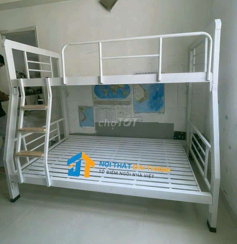 Giường sắt 2 tầng 1m2x1m4 4x8-chắc chắn-giao HCM. Mua bán Giường, chăn ga gối nệm tại Quận Tân Phú Tp Hồ Chí Minh được đăng bởi Nội thất đại thành hình 1