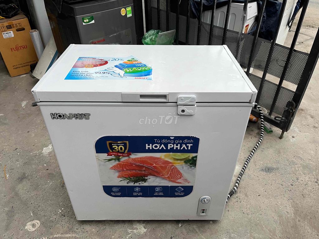 Tủ đông Hòa Phát 162 lít Trắng. Mua bán Tủ lạnh tại Quận Nam Từ Liêm Hà Nội được đăng bởi Nguyễn Tiến Dũng hình 1