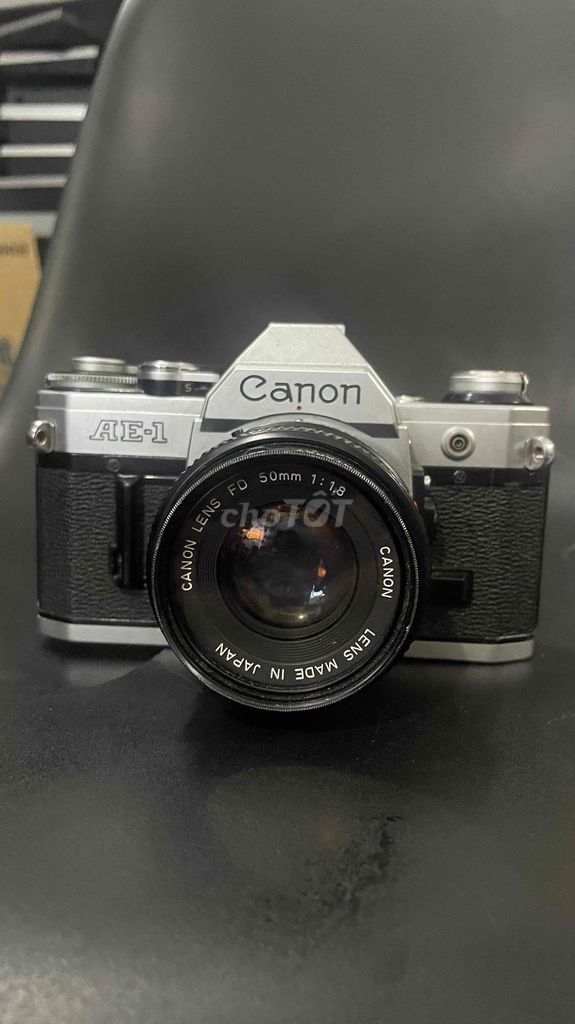 Máy ảnh phim Canon AE-1 Bạc Đen 50mm. Mua bán Máy ảnh, Máy quay tại Quận 11 Tp Hồ Chí Minh được đăng bởi HÀNG CŨ THANH LÝ hình 1