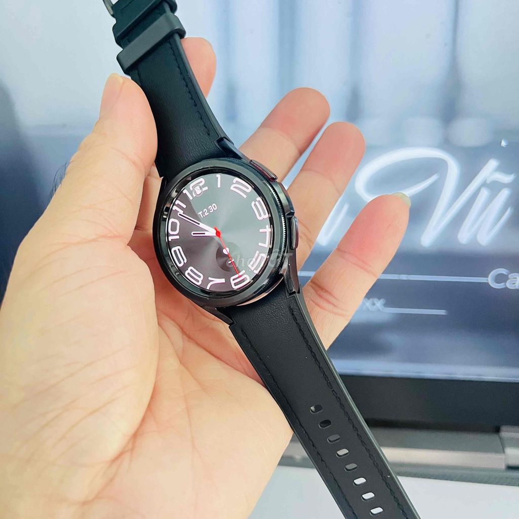 Samsung Watch 6 Classic Đen 43mm. Mua bán Thiết bị đeo thông minh tại Quận Gò Vấp Tp Hồ Chí Minh được đăng bởi Cao An Vũ hình 1
