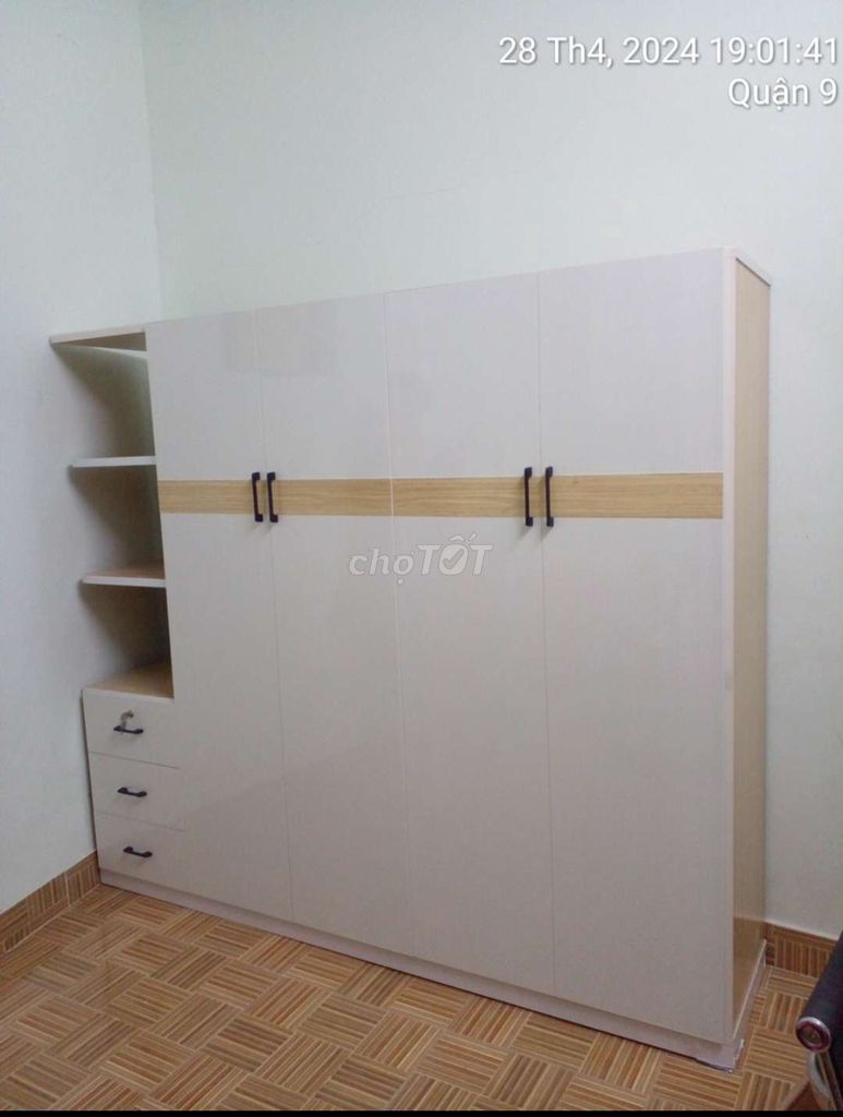 TỦ QUẦN ÁO NHỰA ĐÀI LOAN 4 CÁNH 1 KỆ. Mua bán Tủ, kệ gia đình tại Thành phố Thuận An Bình Dương được đăng bởi Tủ nhựa đài loan hoàng quân hình 1