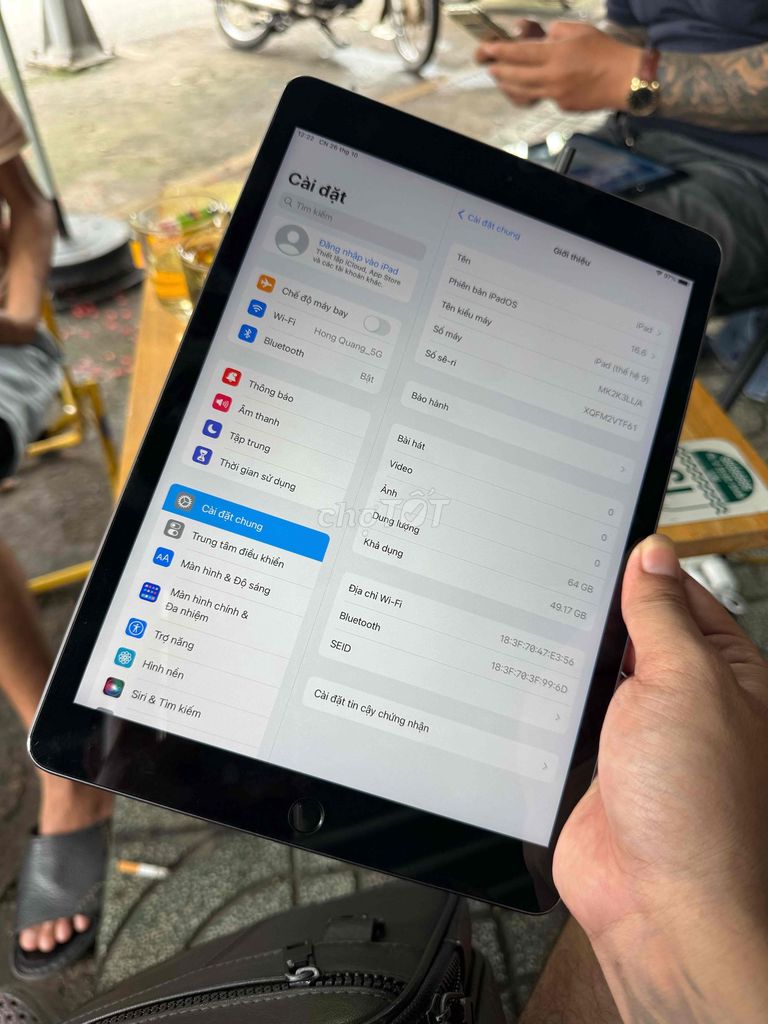 ipad gen 9 zin ốc 64gb còn bh dài. Mua bán Máy tính bảng tại Huyện Bình Chánh Tp Hồ Chí Minh được đăng bởi Lâm mobiphone hình 1